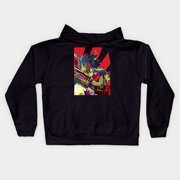 WPANIME - RYUKO KILL LA KILL Kids Hoodie by GeeksStore